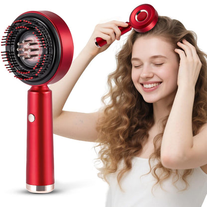 Brosse LED Massage Cuir Chevelu – Stimule la pousse & réduit la chute
